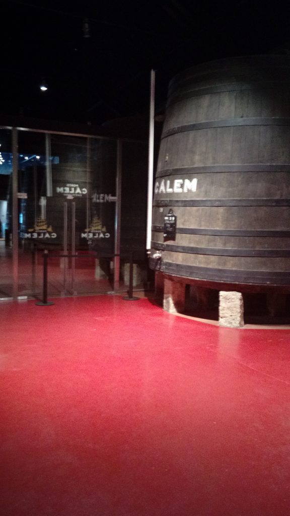 Porto wine cellar